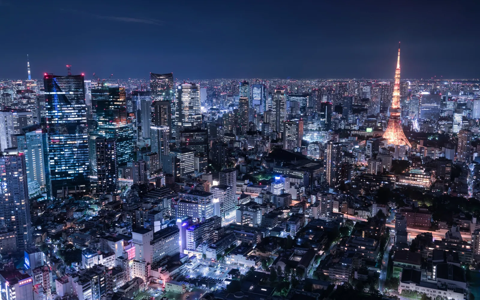 東京を巡る法人団体旅行やインセンティブツアーで手配するきらびやかな夜景